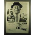 1960 Sylvania Blue Dot Flash Bulbs Ad - Never Goof