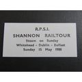 Railway Preservation Society of Ireland Shannon...