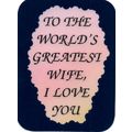 2042 Family Friends Refrigerator Magnet World's...