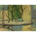 One Hundred & One Dalmatians Park Bench Movie C...