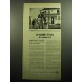 1958 Bell Telephone System Ad - A home-town business