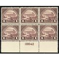 571, Mint VF/XF NH $1 Plate Block of Six Stamps...