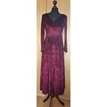 Charlotte Hatton Red Velvet Low Back Long Dress...