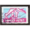 FRA 2008 (55c) 'GREETINGS -BONNES FETES' FINE U...