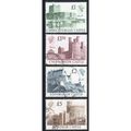 GB 1988 SG1410 - Sg1413 Castle High Value Set Very Fine Used (G3)