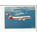 Aviation AIR BELGIUM BOEING 737-3Q8 Postcard by...