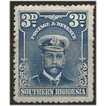 Southern Rhodesia 1924 SG5 3d Blue (nick) Mount...