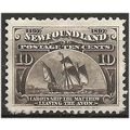 Newfoundland 1897 SG73 10c Sepia Mounted Mint ....