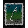 GERMANY 1973 PROTESTANT CHURCH 30pf PROFILE SG1...