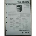 SONY HCD-ZX30AV Original Service manual