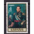 SPAIN 1973 STAMP DAY ART LOPEZ 4pta VALUE USED
