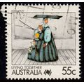 Australia 1988 Living Together 55c Used Stamp