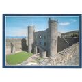 HARLECH CASTLE, Gwynedd, Wales postcard unused....