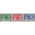 Cayman Islands 1937 Coronation Set SG112-114 Mo...