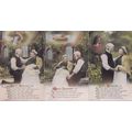 Sweet Genevieve WW1 3x Songcard Postcard Set