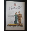 Original Union Pacific Railroad Train Print Ad ...