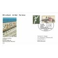 GERMANY DEUTSCHE BUNDESPOST 1987 LUFTHANSA FIRS...