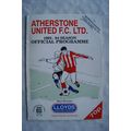 1993 programme Atherstone United v. Redditch Un...