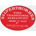 BEER MAT - GWENT ALES (WALES) - SILVERTHORNES A...