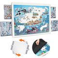 1500 Pieces Rotating Plastic Puzzle Board with ...