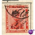 Egypt stamps 1922 - SG99 - Cleopatra 2 mills (w...