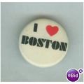 I Love Boston Pinback Button