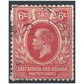 British East Africa 1912 SG46 6c Scarlet Fine U...