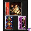 NEW ZEALAND 1971 CHRISTMAS SET 3 VALS FINE USED