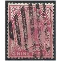 India 1883 SG56 9 Pies Rose Good/Fine Used .. .