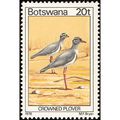 Botswana 1978 Birds 20t Crowned Plover Unmounte...