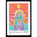 Australia 2003 Christmas 45c Used Peel & Stick ...
