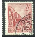 Germany 1953 - SG E165 - 24pf red - Stalin Aven...