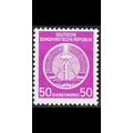GERMANY DDR [Dienst A] MiNr 0014 I ( **/mnh )