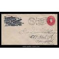 USA 1899 Illustrated Roxbury Mass Insurance Rea...