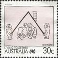 AUSTRALIA, Living Together, Welfare, pink 1988,...
