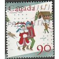 Canada $0.90c. Christmas - Noel. Couple ce Skat...