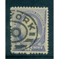 Used 212 1c Benjamin Franklin Barely Clears M01546