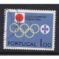 PORTUGAL 1964 OLYMPICS 1E VALUE USED SG1255