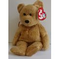 TY BEANIE BABIES ' CASHEW BEAR ' ( 2000 )