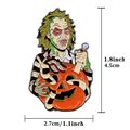Beetlejuice Carving Pumpkin Pin Great Collectib...