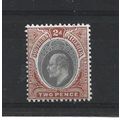 SouthernNigeria.SG23 2d Grey-Black and Chestnut...
