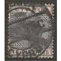 Cyprus 1914 SG83 18pi Black & Brown Good/Fine U...