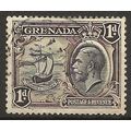 Grenada 1934 SG136 1d Black & Sepia Fine Used . .