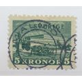 Sweden Stamp Scott #229, Used, Double Ring 1934...