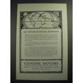 1927 General Motors Ad - An International Business