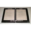 1968 Xerox 3600 Copier Ad - Original. Copy. Believe It?