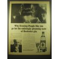 1966 Beefeater Gin Ad - Why Evening People like you go for