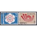Andorra - Spanish 1973 SG 80-1 Used Europa/CEPT...