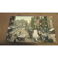 1907 fr postcard - Busy Market Place scene, Hul...