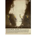 Hindenburg, Airship Blows Up, 1937, Book Illust...